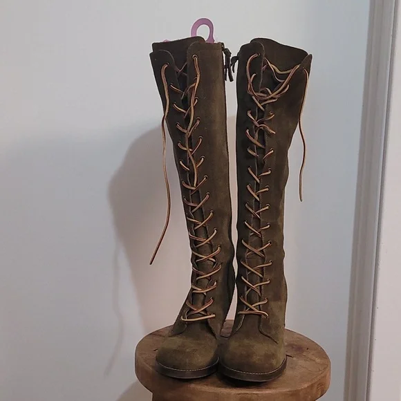 Latigo Strapped Boots - Picture 1 of 4